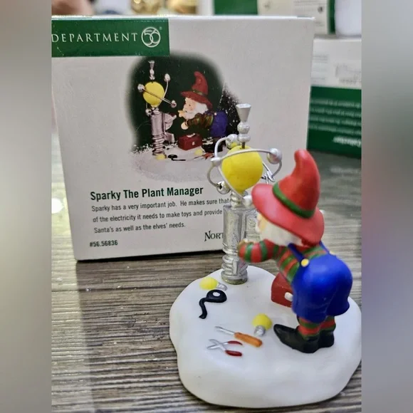 Department 56 Sparky The Plant Manager - Picture 4 of 7